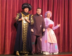 Abanazar, Wishee Washee and Widow Twankey