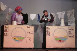 Widow Twankey and Wishee Washee