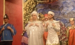 Bamboo, Widow Twankey, Princess Say Wen, Chopsuey the Twelth, Aladdin and Dragona the Thirteenth