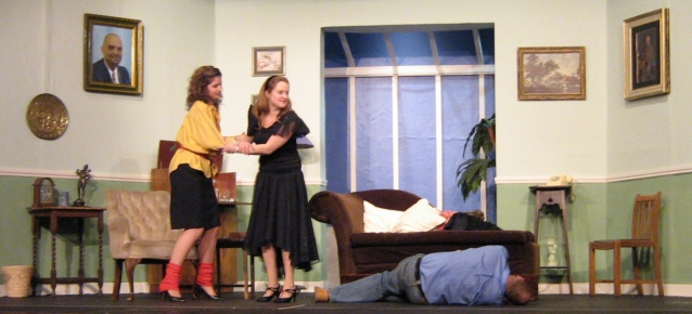 Anna Truman, Sarah Radford and Jack Radford