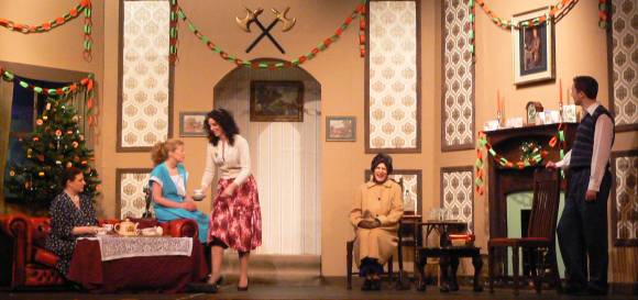Ethel Fordyce, Jacqueline Fordyce, Pamela Fordyce, Mrs Puffin and Nicholas Fordyce