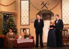 Ethel Fordyce, Mrs Puffin, Nicholas Fordyce, Jacqueline Fordyce and Roger Vincent