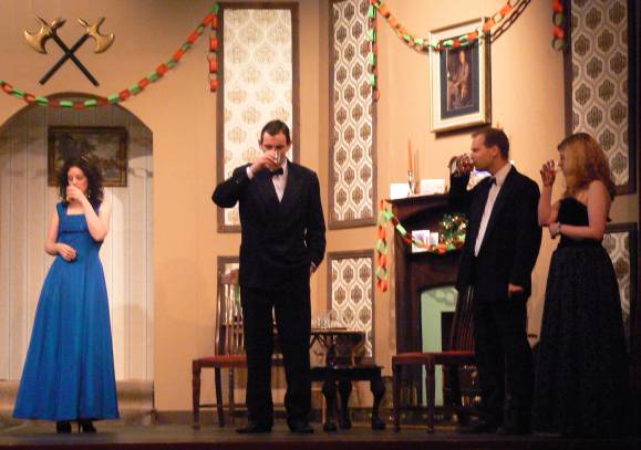 Pamela Fordyce, Roger Vincent, Victor Parker and Jacqueline Fordyce