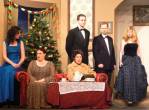Pamela Fordyce, Ethel Fordyce, Mrs Puffin, Nicholas Fordyce, Victor Parker and Jacqueline Fordyce