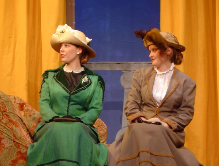 Eliza Doolittle and Mrs Eynsford Hill
