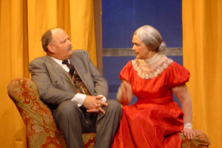 Colonel Pickering and Mrs Higgins