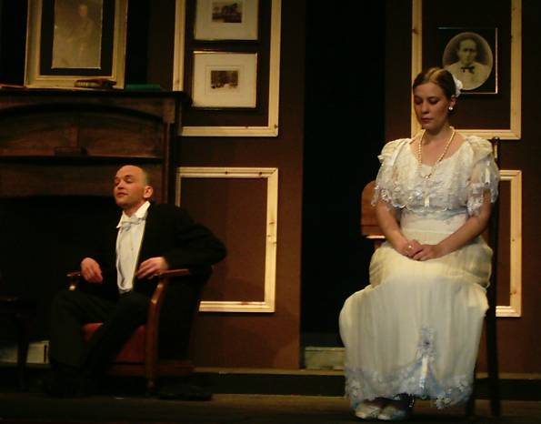 Henry Higgins and Eliza Doolittle