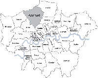 Greater London, Borough Map