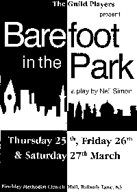 Barefoot In The Park Programme Cover