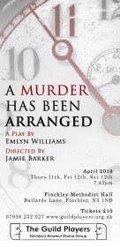 a murder has been arranged flyer